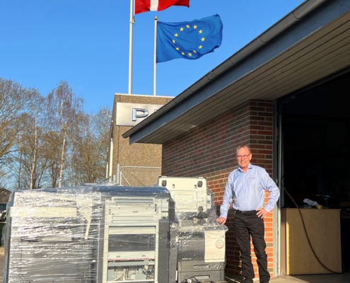 Guldfeldt Kontor & Data A/S leverer 12 multifunktionsmaskiner til EU-formandskabet
